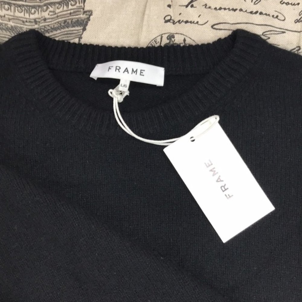 Men's Frame Cashmere Sweater - Picture 4 of 5